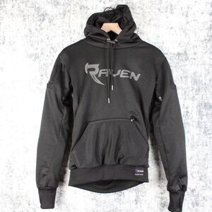 RAVEN Moto Larica Womens Size M Hoodie Black Armored Series Padded